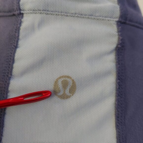 Lululemon Jacket Blue Full Zip Back Pockets Athleisure Walking Running Yoga - Picture 4 of 9